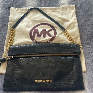 Michael Michael Kors Black Shoulder Bag